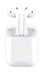 אוזניות AirPods (דור שני) עם מארז טעינה