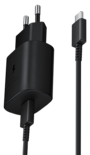 מטען וכבל מקורי שחור Samsung 25W