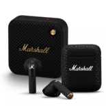 בנדל Marshall אוזניות Minor3 ורמקול Willen שחור