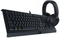 קיט Razerמקלדת CynosaLiteואוזניות KrakenX Litקונ