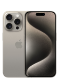 סמארטפון iPhone 15 Pro Natural Titanium
