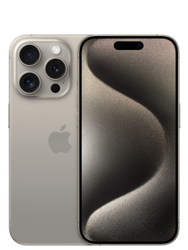 סמארטפון iPhone 15 Pro Natural Titanium