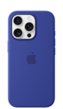כיסוי מקורי אפל iPhone 16 Pro Silicone Case with MagSafe - Ultramarine