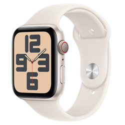 שעון חכם אפל APPLE WATCH SE 44 ST AL ST SB ML CEL 2024