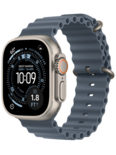 Apple Watch Ultra 3 GPS  Cellular 49mm Natural Titanium Case with Anchor Blue Ocean Band