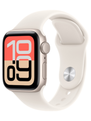 Apple Watch SE 3 GPS 40mm Starlight Aluminium Case with Starlight Sport Band - SM