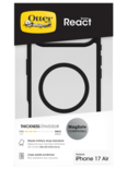 כיסוי Otter ל i 17 Air ד React MagSaf שחורשק קונ