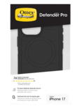 כיסוי Otter ל iP 17 דגם  Defender Pro MagSafe שחור קונ