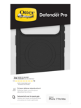  כיסוי Otter ל iP17promax דDefenderProMagS שחור קונ