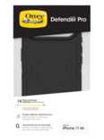 כיסוי Otter לiP17 Air ד DefenderProMagSafe שחו קונ